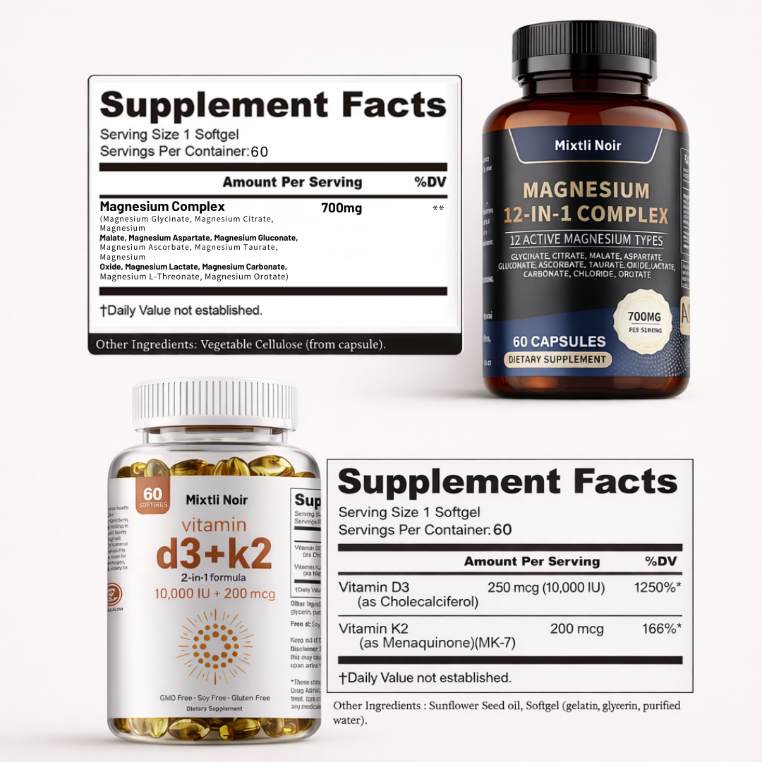 Vitamin D3+K2+Magnesium